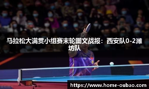 马拉松大满贯小组赛末轮图文战报：西安队0-2潍坊队